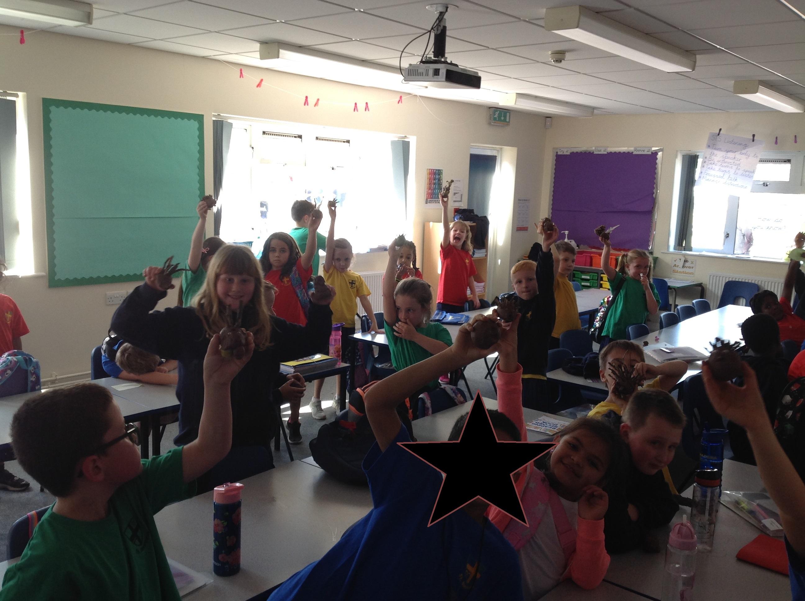 3LJ had fun in Forest School.  They had a well deserved break from all their hard work and